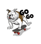 Hua-Crock The English Bulldog（個別スタンプ：10）