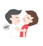 PJ | Cute Gay Couple 02（個別スタンプ：4）