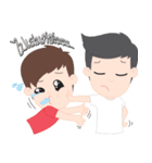 PJ | Cute Gay Couple 02（個別スタンプ：7）