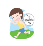 PJ | Cute Gay Couple 02（個別スタンプ：31）
