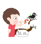 PJ | Cute Gay Couple 02（個別スタンプ：38）