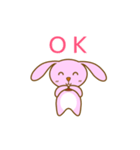 たれウサのマロンちゃん（個別スタンプ：5）