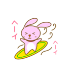 たれウサのマロンちゃん（個別スタンプ：24）