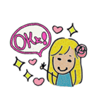 金運アップ♡妖精ヒナココっち（個別スタンプ：1）
