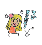 金運アップ♡妖精ヒナココっち（個別スタンプ：3）