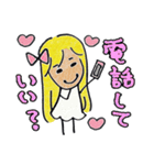 金運アップ♡妖精ヒナココっち（個別スタンプ：5）