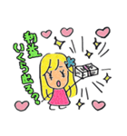 金運アップ♡妖精ヒナココっち（個別スタンプ：8）
