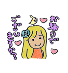 金運アップ♡妖精ヒナココっち（個別スタンプ：31）