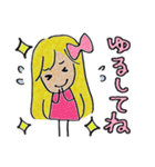 金運アップ♡妖精ヒナココっち（個別スタンプ：33）