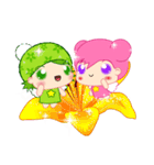 Seaonal love fairies Aro ＆ Ami(Spring)（個別スタンプ：16）