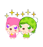 Seaonal love fairies Aro ＆ Ami(Spring)（個別スタンプ：37）