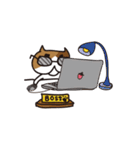 Butt Cat CIRLE CIRLE（個別スタンプ：37）