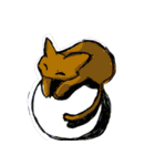人でないひとたち（個別スタンプ：34）