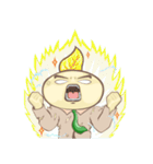 Leafy : The Energetic Business Man（個別スタンプ：16）