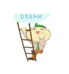 Leafy : The Energetic Business Man（個別スタンプ：23）