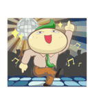 Leafy : The Energetic Business Man（個別スタンプ：24）