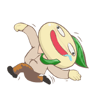 Leafy : The Energetic Business Man（個別スタンプ：26）