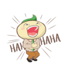 Leafy : The Energetic Business Man（個別スタンプ：30）