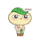 Leafy : The Energetic Business Man（個別スタンプ：31）