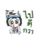 Hi！ my name is Jonatan.^__^（個別スタンプ：24）