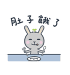 Leaf green rabbit（個別スタンプ：27）