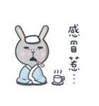 Leaf green rabbit（個別スタンプ：28）