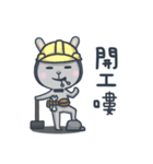 Leaf green rabbit（個別スタンプ：34）
