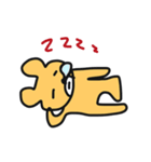 動く！オレンジくまたん（個別スタンプ：6）