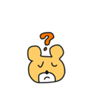 動く！オレンジくまたん（個別スタンプ：7）