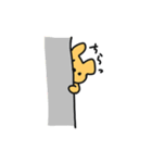 動く！オレンジくまたん（個別スタンプ：9）