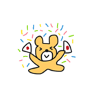 動く！オレンジくまたん（個別スタンプ：18）