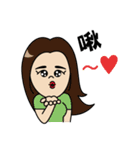 The whole city is friend of Zhuzhu girl.（個別スタンプ：39）