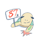 lazylazy turtle（個別スタンプ：19）