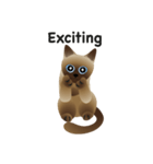 siamese cats（個別スタンプ：3）