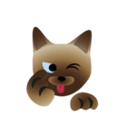 siamese cats（個別スタンプ：6）