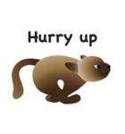 siamese cats（個別スタンプ：8）