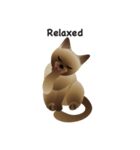 siamese cats（個別スタンプ：19）