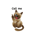 siamese cats（個別スタンプ：22）