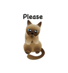 siamese cats（個別スタンプ：26）