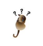 siamese cats（個別スタンプ：34）