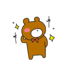 ゆるっとクマさん、ときどきカエル（個別スタンプ：16）