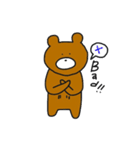 ゆるっとクマさん、ときどきカエル（個別スタンプ：28）