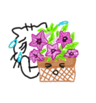 猫と植物（個別スタンプ：22）