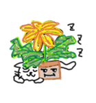 猫と植物（個別スタンプ：27）