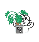 猫と植物（個別スタンプ：29）