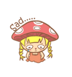 mushroom girl (so cute)（個別スタンプ：2）