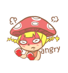 mushroom girl (so cute)（個別スタンプ：3）