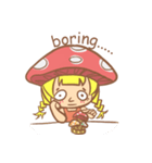 mushroom girl (so cute)（個別スタンプ：13）