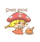 mushroom girl (so cute)（個別スタンプ：14）