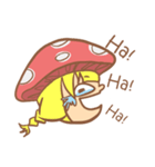 mushroom girl (so cute)（個別スタンプ：17）